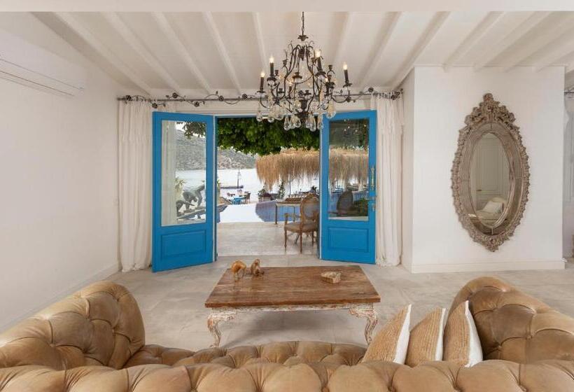 غرفة قياسية مطلّة علي البحر مزوَّدة بشُرفة, Sabrinas Haus   Adults Only