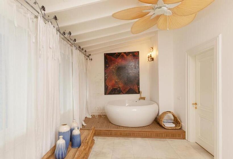 חדר סטנדרט נוף לים עם מרפסת, Sabrinas Haus   Adults Only