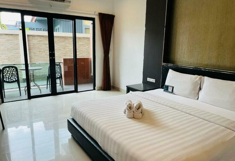 Standard-huone, Tribe Pattaya Sha Certificated