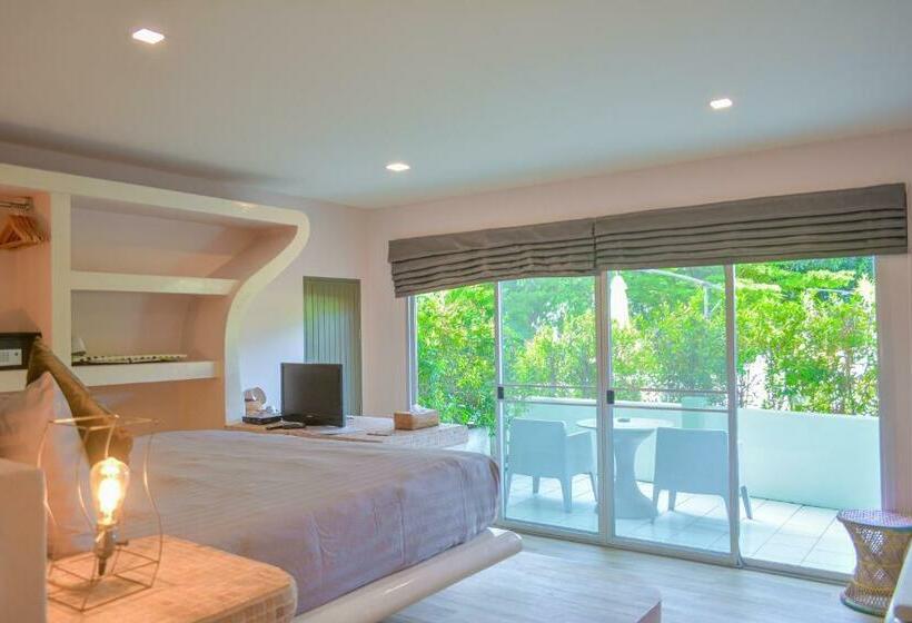 테라스 디럭스 룸, Le Divine Comedie Beach Resort