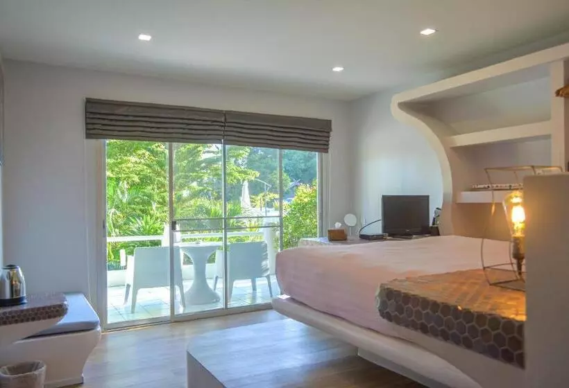 テラス付スーペリアルーム, Le Divine Comedie Beach Resort