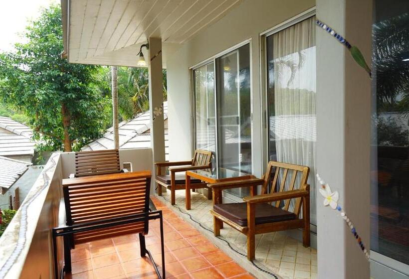 חדר סטנדרט לארבעה נוף לים, Seashell Village Resort