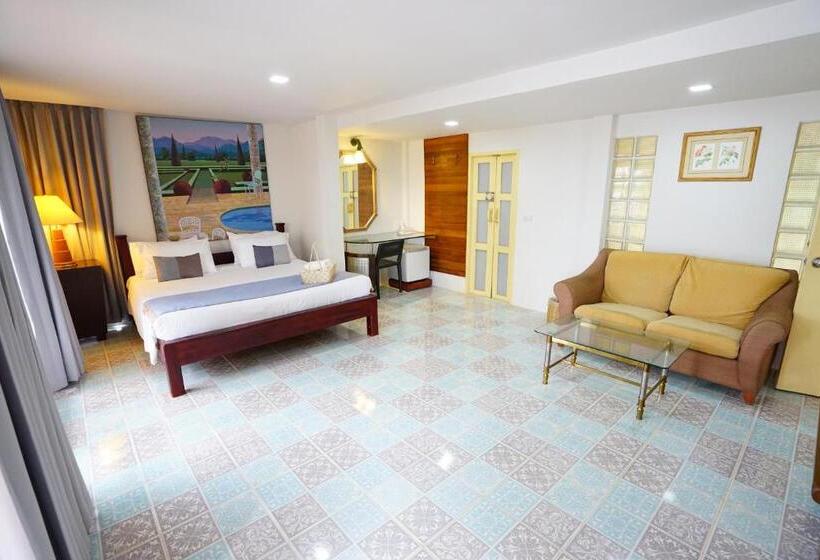 חדר סטנדרט לארבעה נוף לים, Seashell Village Resort