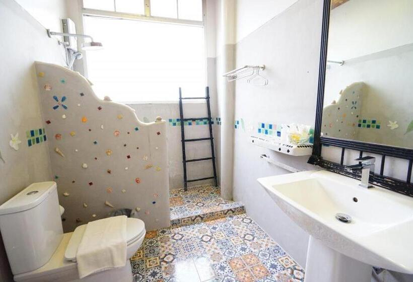 חדר משפחתי נוף לים, Seashell Village Resort