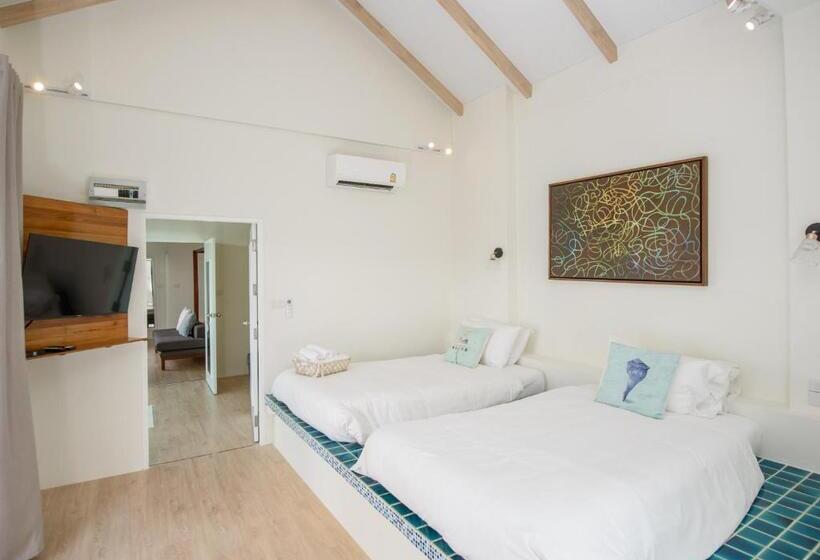 וילה עם חדר שינה אחד ובריכת שחיה, Seashell Village Resort