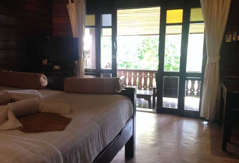 침실 1개 디럭스 빌라, Pai River Corner