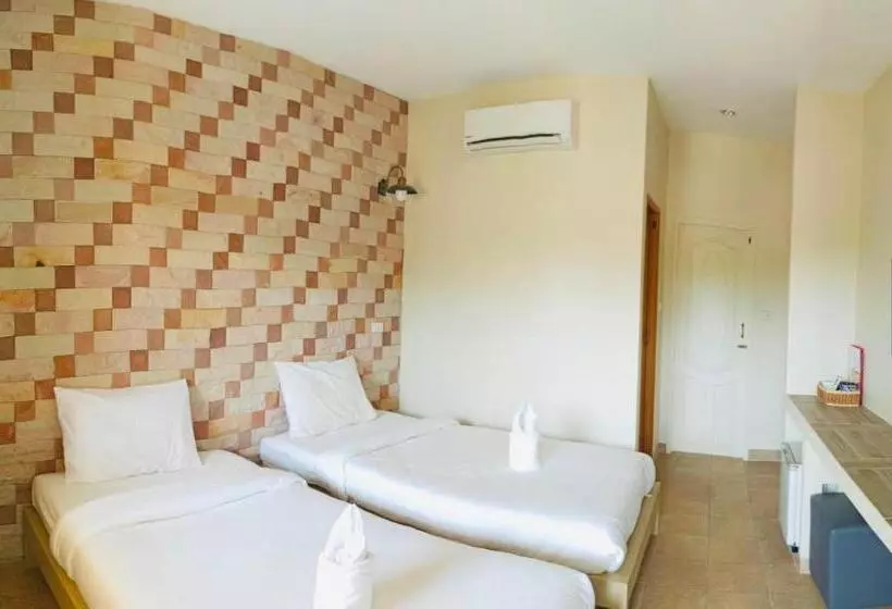 デラックスルーム, Wangpla Villa Resort