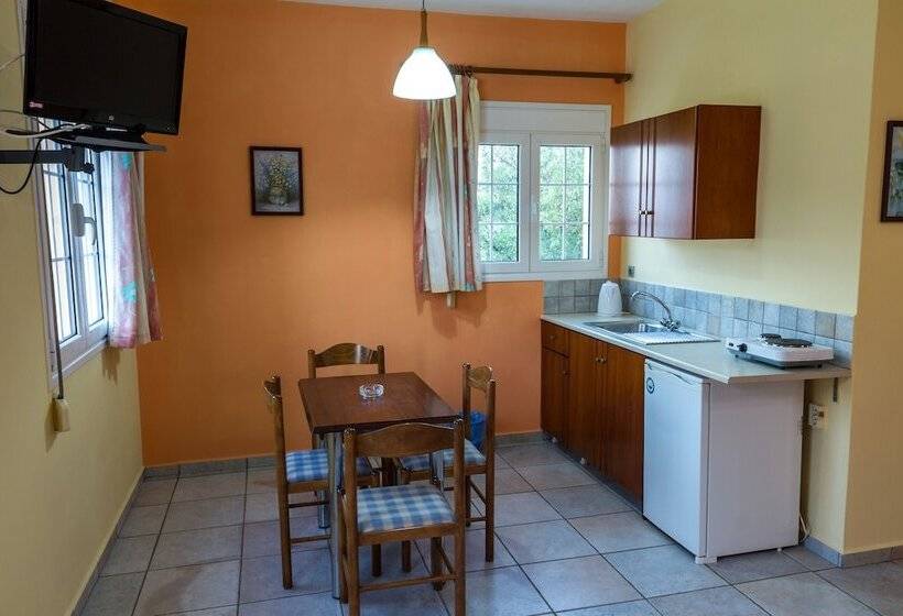 آپارتمان 1 خوابه با چشمانداز دریا, Elefteria