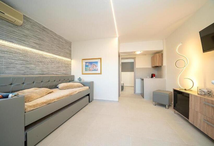 침실 1개 바다 전망 아파트, The L Suites & Apartments