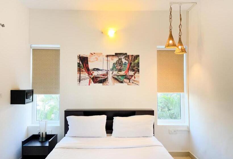 带1个卧室的公寓, Rainforest Enclave, Arpora   10 Mins To Baga Beach