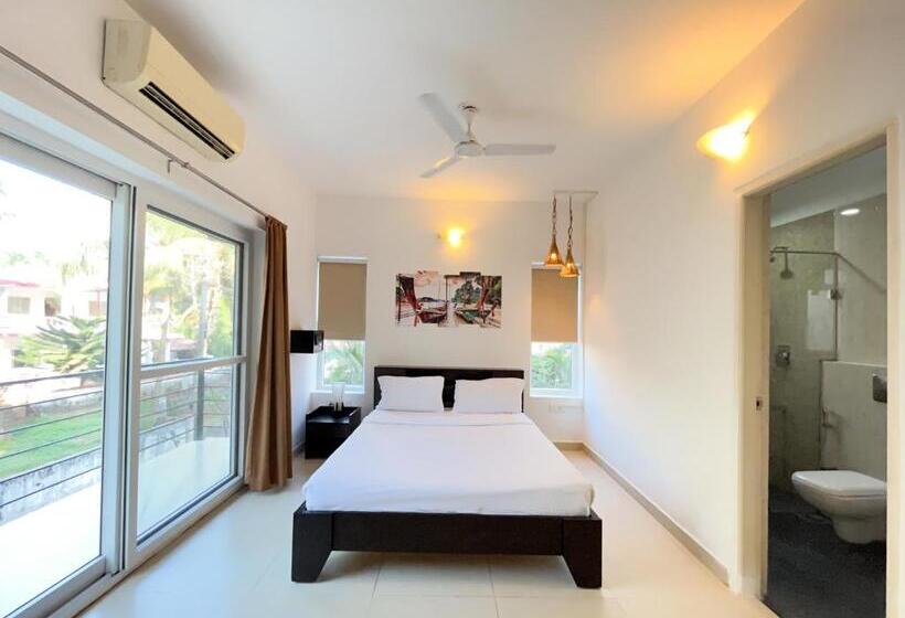 Апартаменты 1 Спальня, Rainforest Enclave, Arpora 10 Mins To Baga Beach