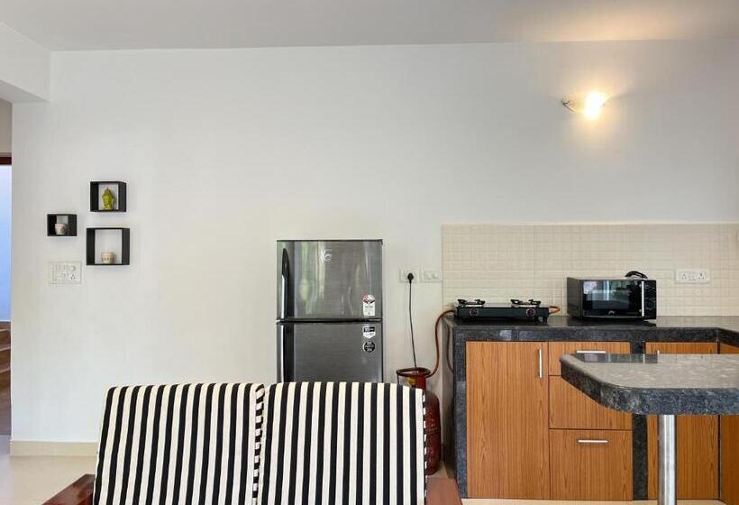 带1个卧室的公寓, Rainforest Enclave, Arpora   10 Mins To Baga Beach