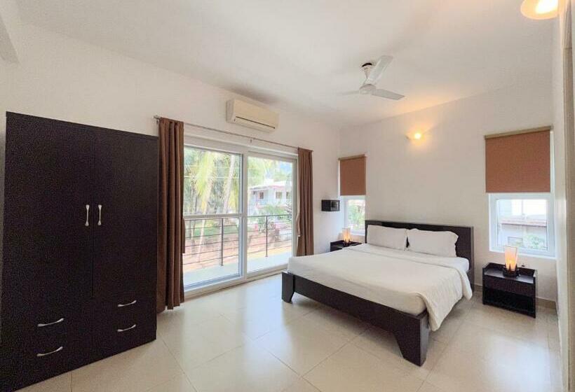 Апартаменты 1 Спальня, Rainforest Enclave, Arpora 10 Mins To Baga Beach