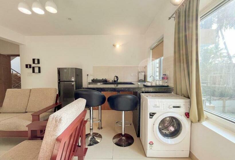 Апартаменты 1 Спальня, Rainforest Enclave, Arpora 10 Mins To Baga Beach
