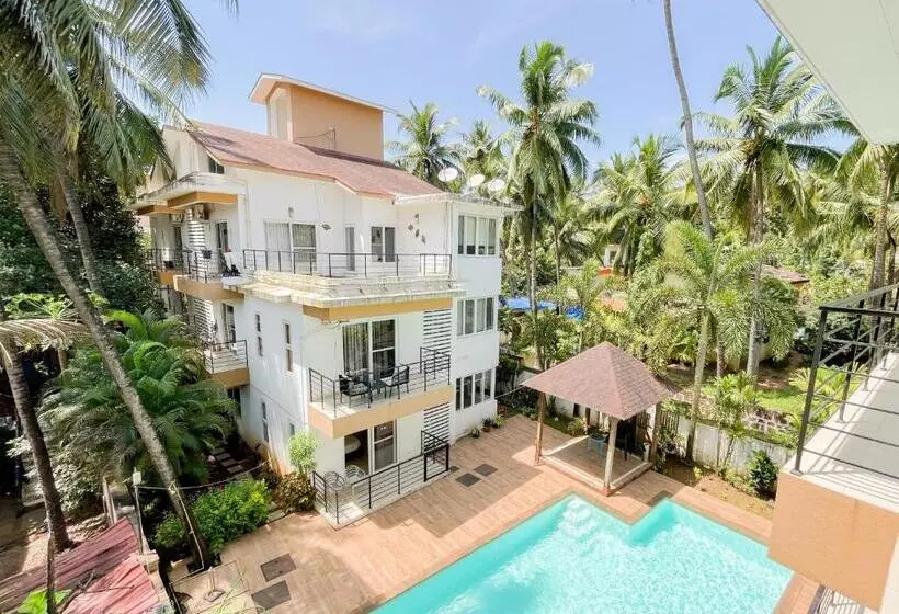 ３ベッドルームアパートメント, Rainforest Enclave, Arpora   10 Mins To Baga Beach