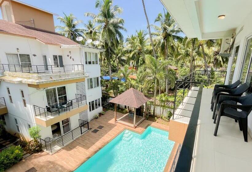 Апартаменты 3 Спальни, Rainforest Enclave, Arpora 10 Mins To Baga Beach