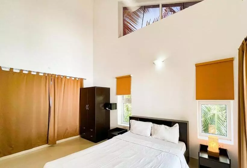 テラスつきの２ベッドルームアパートメント, Rainforest Enclave, Arpora   10 Mins To Baga Beach