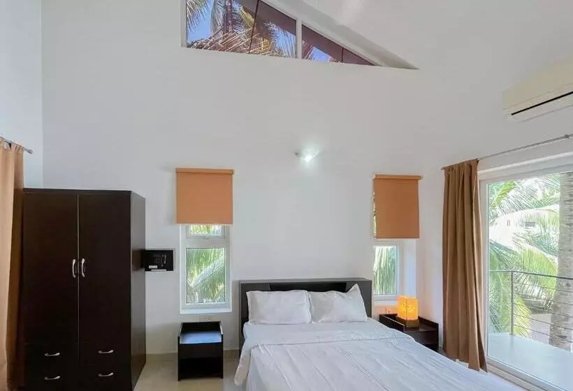 テラスつきの２ベッドルームアパートメント, Rainforest Enclave, Arpora   10 Mins To Baga Beach