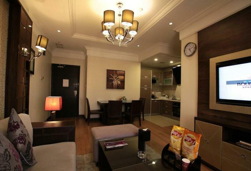 带2个卧室的公寓, Boudl Kuwait Al Fahahil