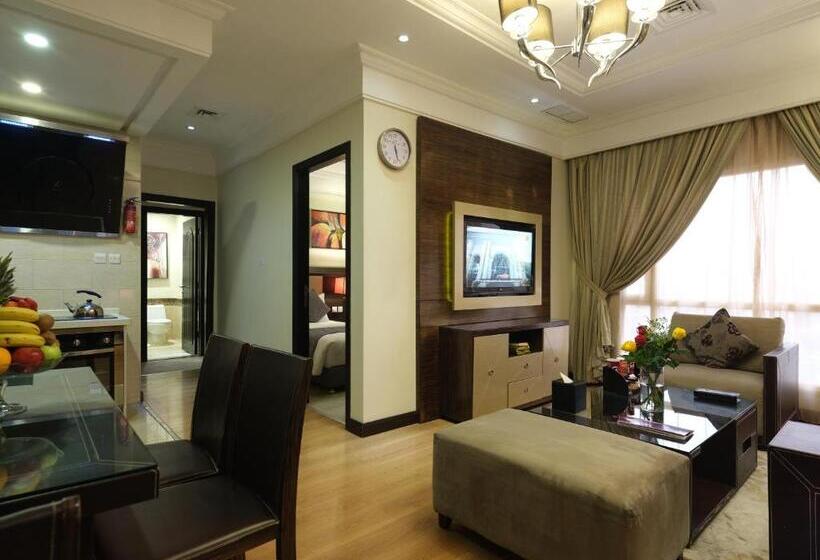 带2个卧室的公寓, Boudl Kuwait Al Fahahil