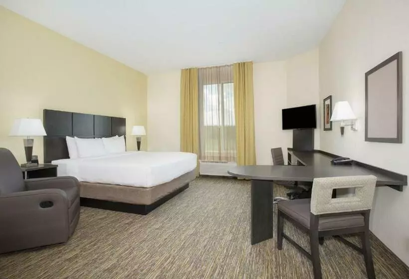 キングサイドベッドのスタンダードワンルーム, Candlewood Suites Longmont   Boulder Area, An Ihg
