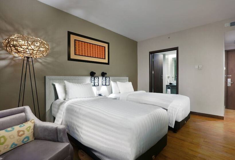 غرفة ديلوكس, Harper Perintis By Aston