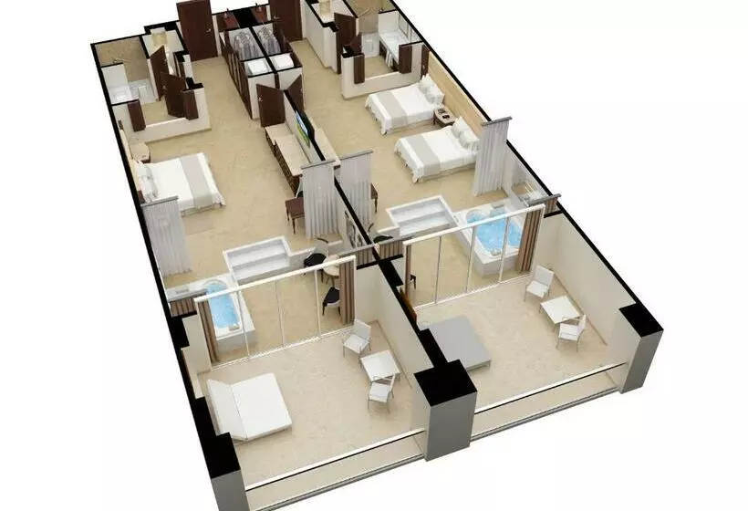 ファミリールーム, Moon Palace The Grand Cancun - All Inclusive