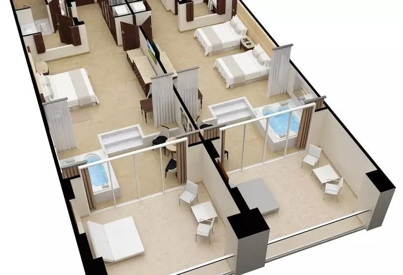 ファミリールーム, Moon Palace The Grand Cancun - All Inclusive