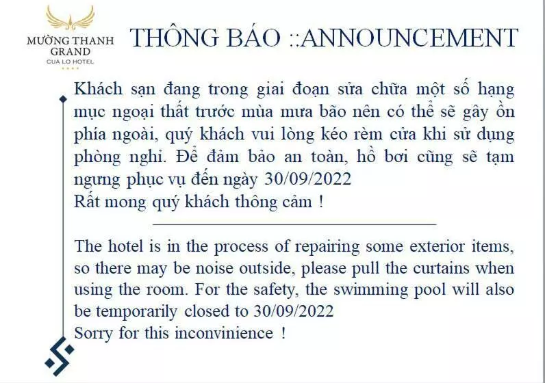 اتاق لوکس با تخت بزرگ, Muong Thanh Grand Cua Lo