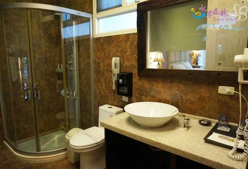 اتاق استاندارد با بالکن, River Forest Leisure Farm