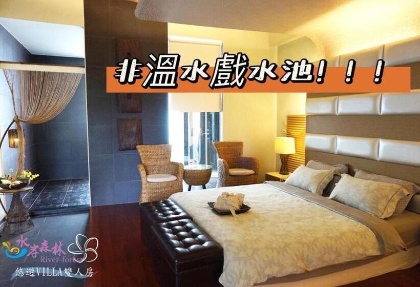 اتاق لوکس با بالکن, River Forest Leisure Farm