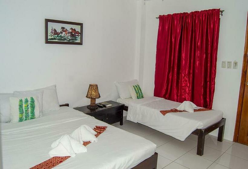 اتاق لوکس با چشم‌انداز استخر, Moalboal Tropics