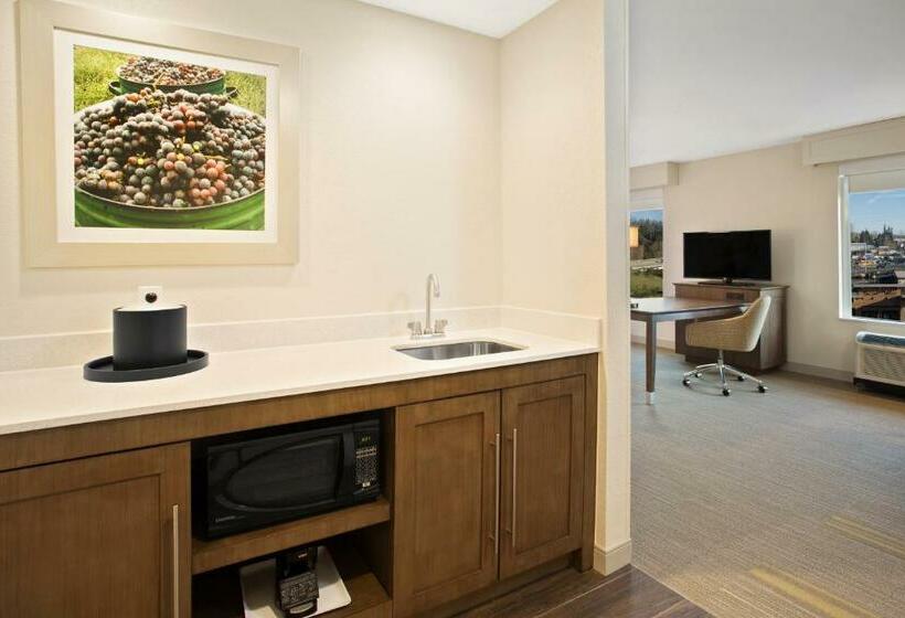 إستوديو قياسى سرير كينج, Hampton Inn & Suitesseattle Woodinville Wa