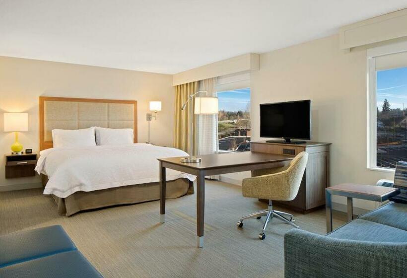 Студио Стандарт Кровать Кинг, Hampton Inn & Suitesseattle Woodinville Wa