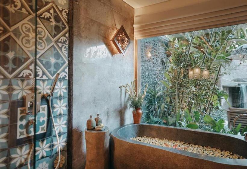 デラックスビラの１ベッドルーム, The Alena Resort A Pramana Experience