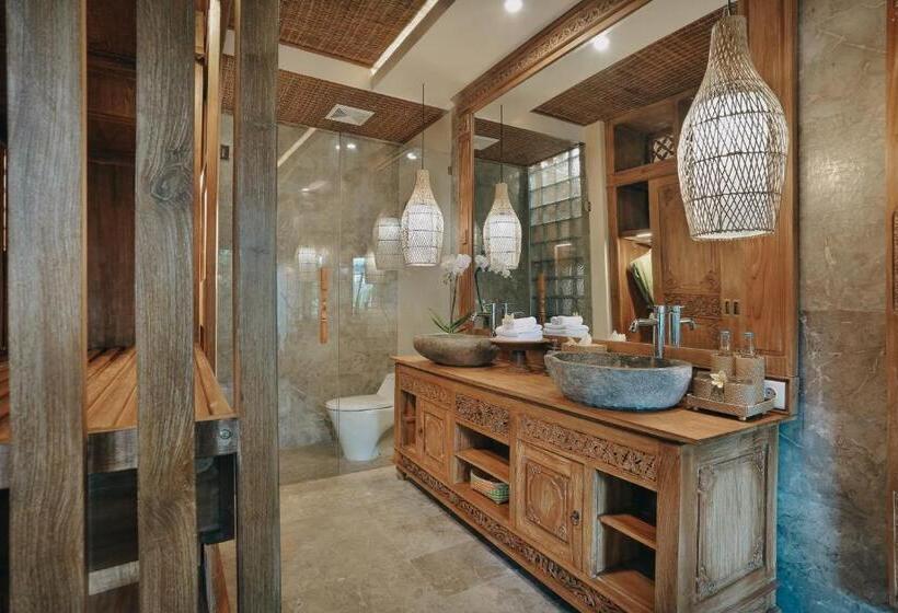 デラックスビラの１ベッドルーム, The Alena Resort A Pramana Experience