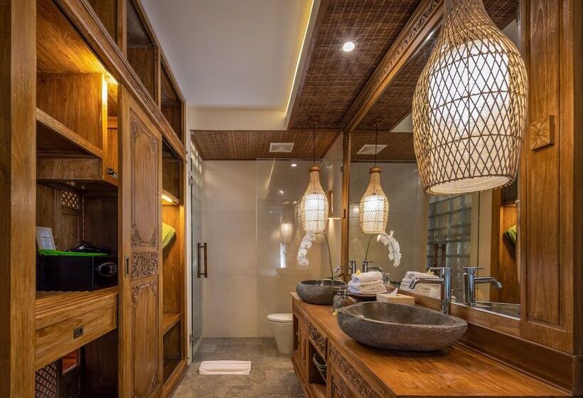 デラックスビラの１ベッドルーム, The Alena Resort A Pramana Experience