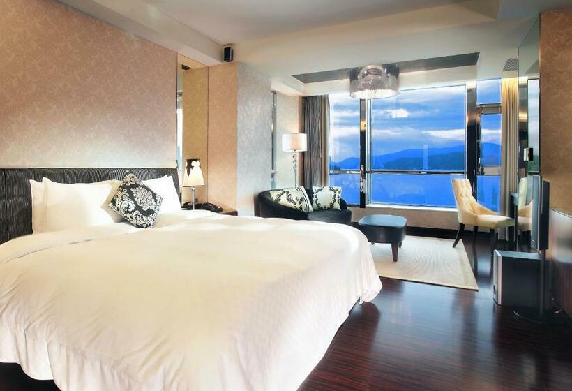 اتاق استاندارد با چشمانداز دریاچه, The Crystal Resort Sun Moon Lake