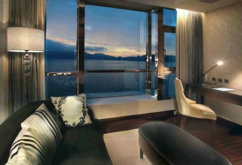 اتاق استاندارد با چشمانداز دریاچه, The Crystal Resort Sun Moon Lake