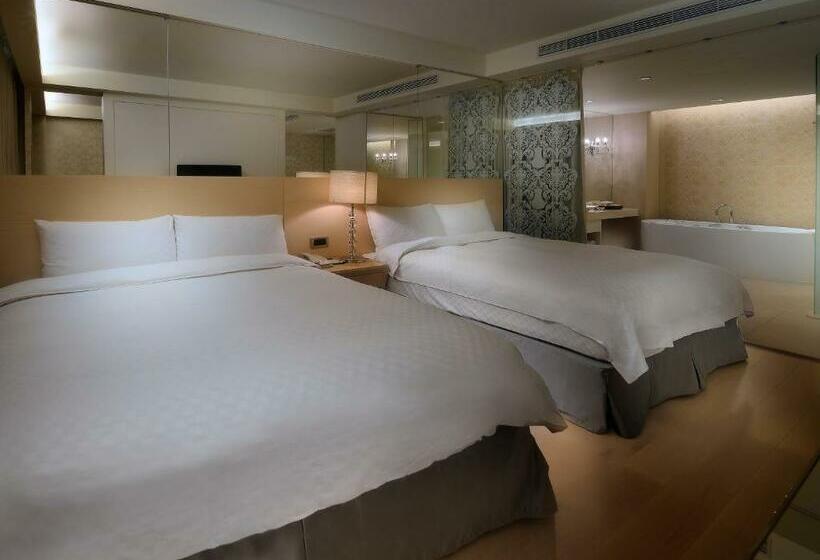 اتاق استاندارد با چشمانداز شهر, The Crystal Resort Sun Moon Lake