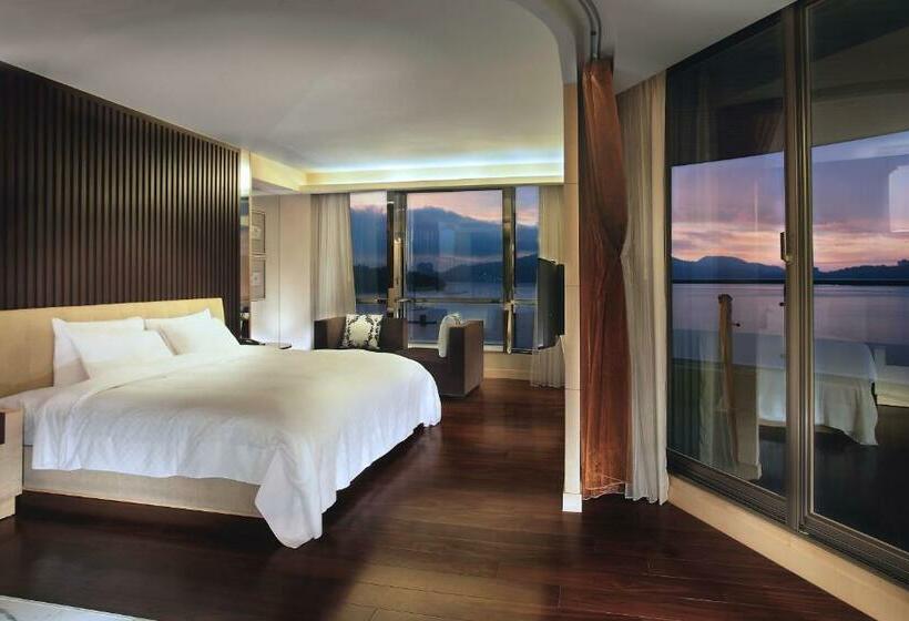اتاق استاندارد با چشمانداز دریاچه, The Crystal Resort Sun Moon Lake