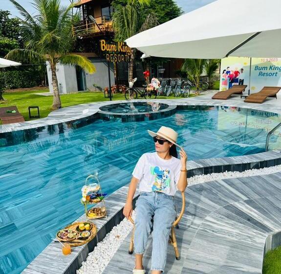 اتاق استاندارد با تخت بزرگ, Bum King Resort Hồ Tràm