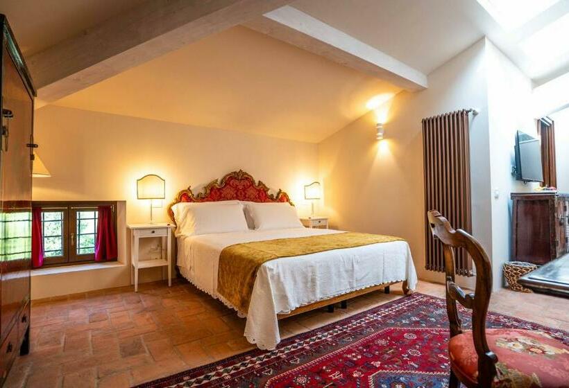 Номер Deluxe Кровать Кинг, Villa Carrara La Spada