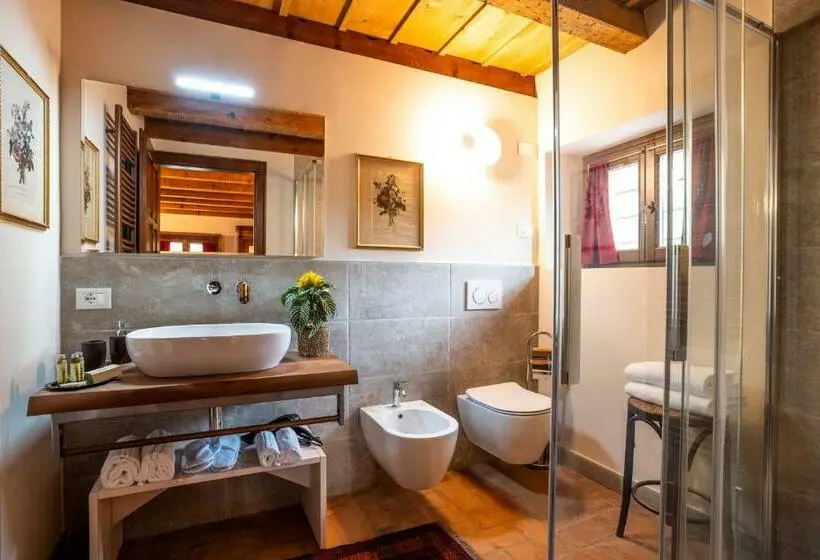 バルコニー付きデラックスルーム, Villa Carrara La Spada
