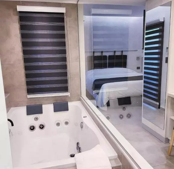 バスタブ付きデラックスルーム, Mar Azul Suites Apart Boutique