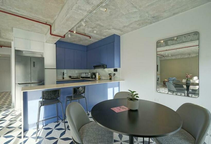 带1个卧室的带阳台的公寓, Casa Contemporánea By Wynwood House