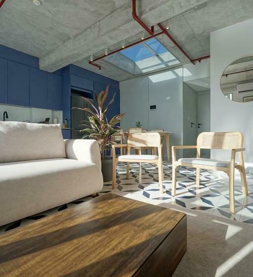 带1个卧室的带阳台的公寓, Casa Contemporánea By Wynwood House