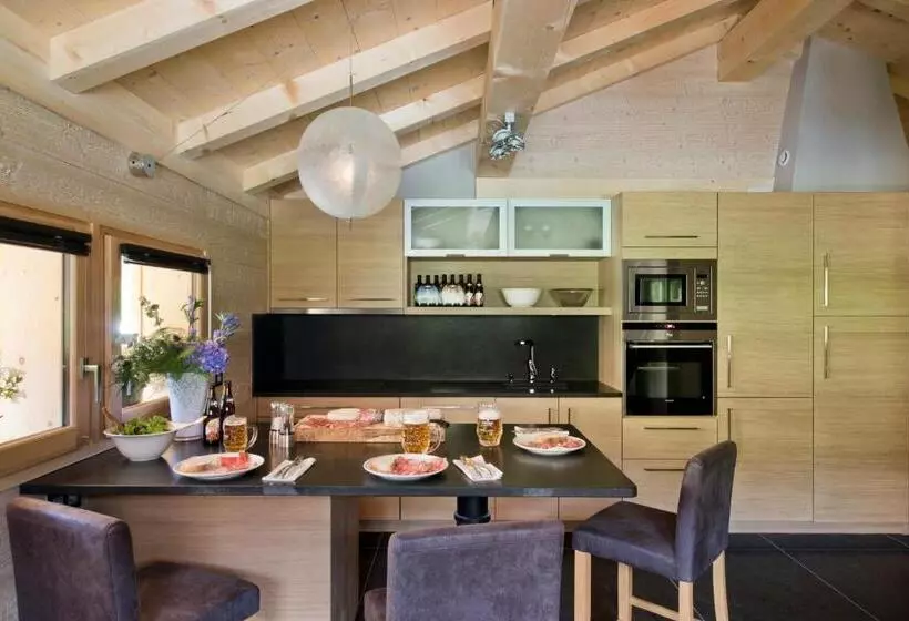 １ベッドルームのスーペリアアパートメント, Chalet Hôtel Inarpa