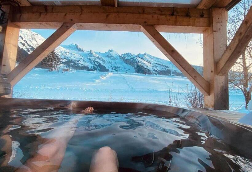 סוויטה עם טרסה, Chalet Hôtel Inarpa