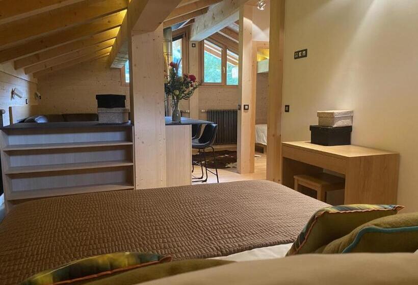 בקתת חדר, Chalet Hôtel Inarpa